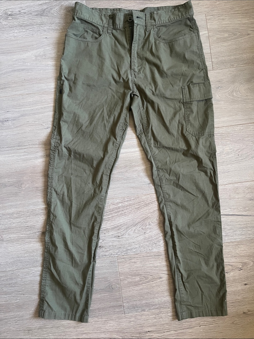Prana Men's Olive Green Cargo Pants